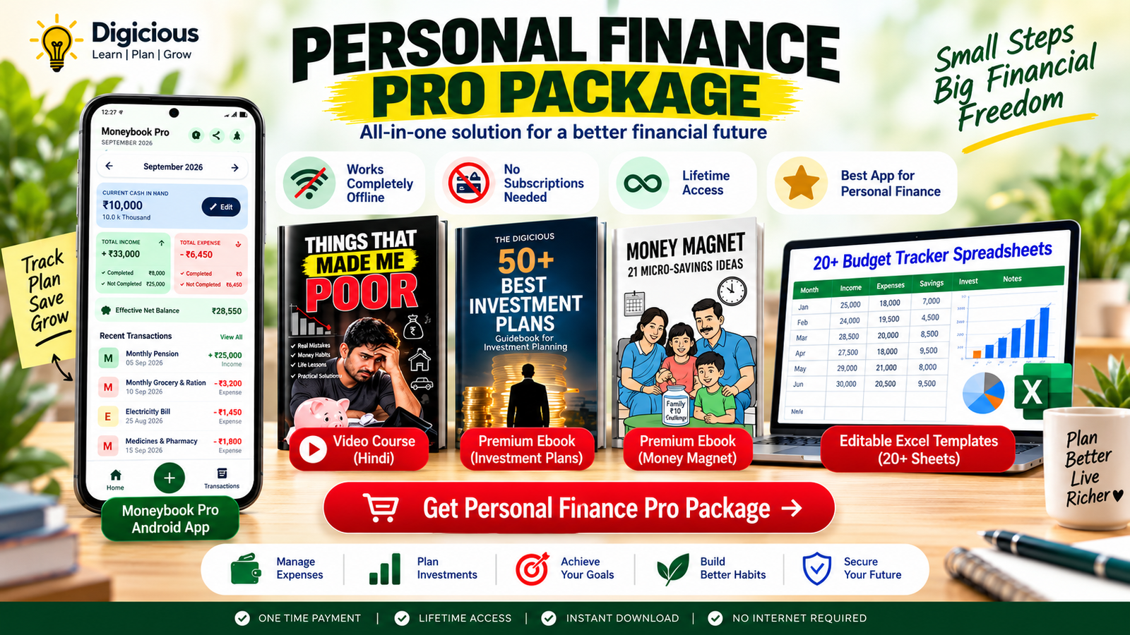 Personal Finance Pro Package